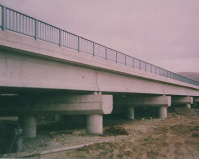 Construction of Egri Bridge in